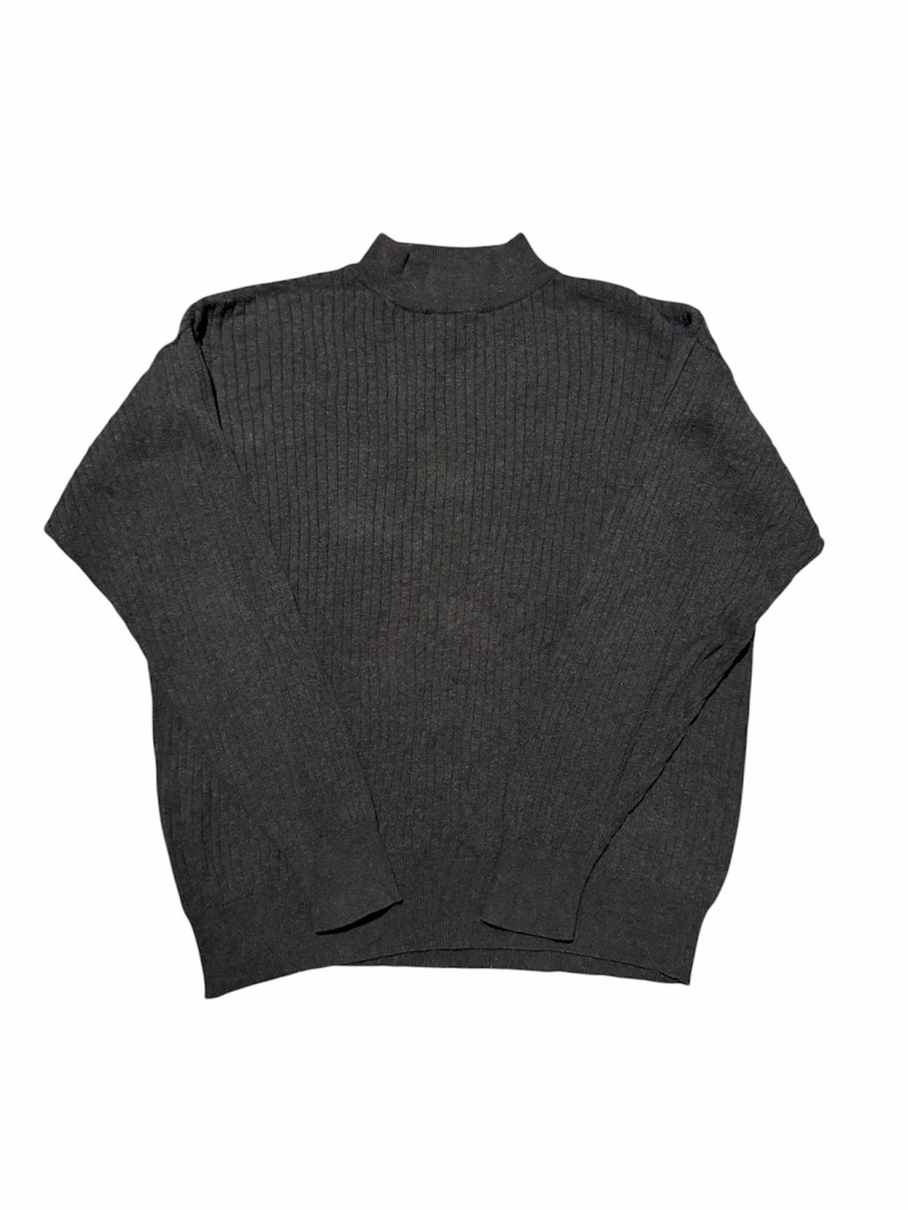 Vintage Neiman Marcus Cotton Knit Sweater Turtleneck